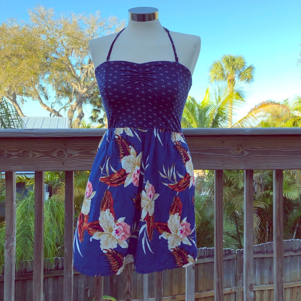 ROXY floral dress medium in teens